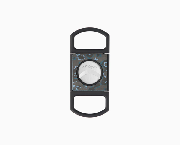 Резачка за пури S.T.Dupont GLACIAL CAVE CARBON CIGAR CUTTER 3397GC