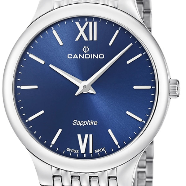 Мъжки швейцарски часовник candino c4786 2 със сапфир стъкло classicwatches.bg
