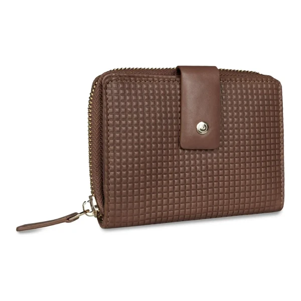 Дамски портфейл Bugatti - Noemi S, RFID защита, кафяв