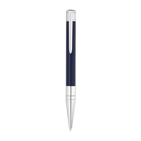 Химикалка S.T.Dupont Initial Blue and Chrome 275205