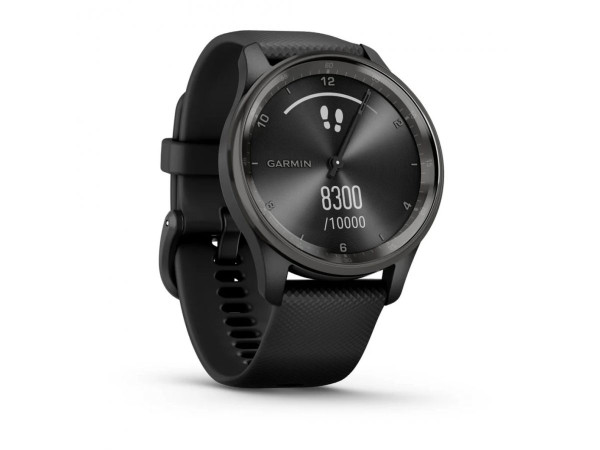 GARMIN VÍVOMOVE® TREND SLATE БЕЗЕЛ BLACK КОРПУС СИЛИКОНОВА КАИШКА 40ММ 010-02665-00