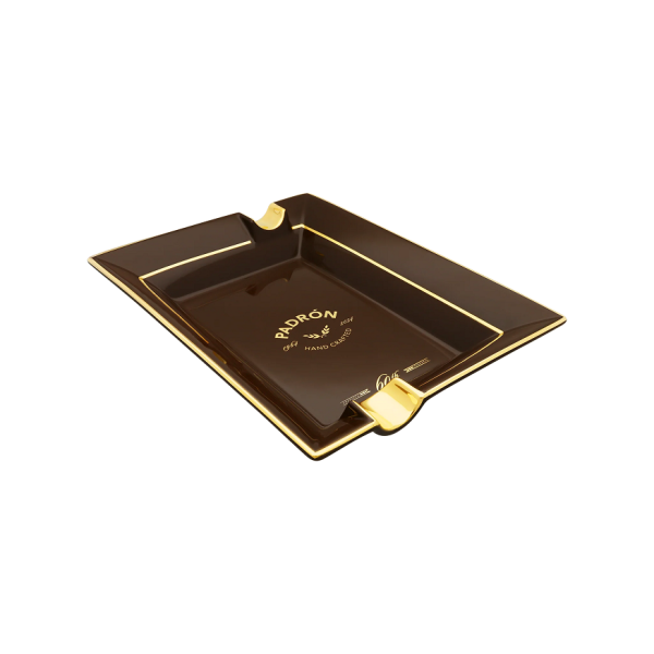 Пепелник S.T.Dupont Ashtray Porcelain Padron brown 6114