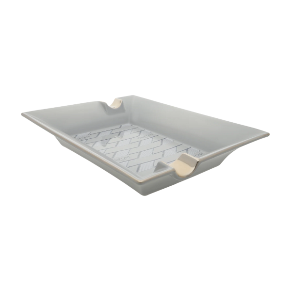 Пепелник S.T.Dupont Ashtray Porcelain Monogram 1872 Light gray 6480