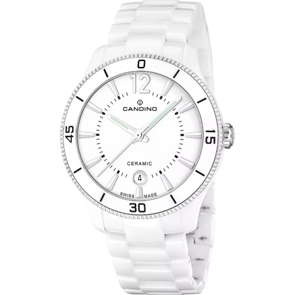candino c4794/3 с бял циферблат classicwatches.bg
