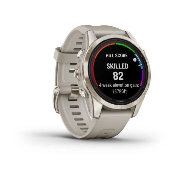 GARMIN FENIX 7S PRO SAPPHIRE SOLAR SOFT GOLD 42MM 010-02776-15