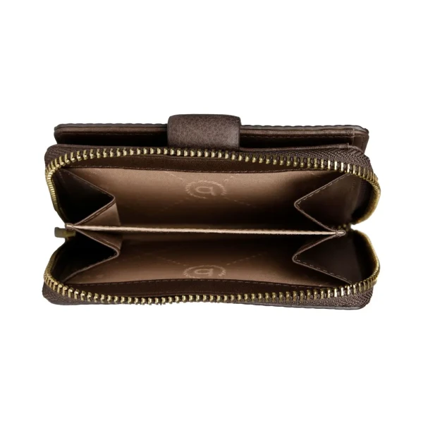 Дамски портфейл Bugatti - Noemi S, RFID защита, тъмнокафяв