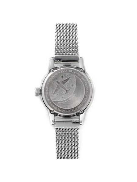 Часовник AVIATOR DOUGLAS MOONFLIGHT DIAMONDS 36M V.1.33.0.381.5