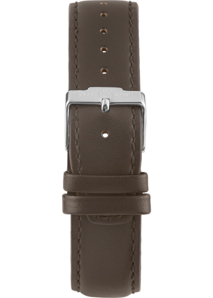 jacques lemans 1-2197M благородна стомана и кафява кожена каишка classicwatches.bg