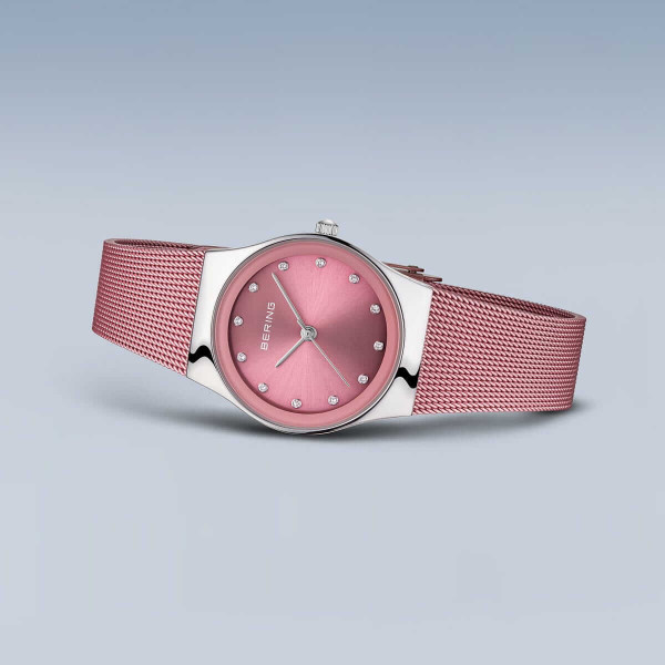 Дамски часовник Bering Polished Silver 12927-989