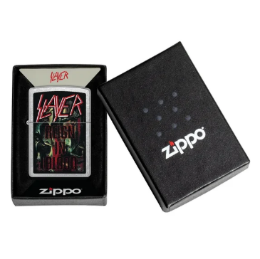 LIGHTER ZIPPO - SLAYER, REIGN IN BLOOD DESIGN