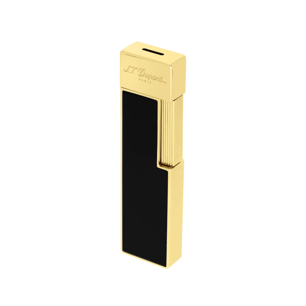 Запалка S.T.Dupont TWIGGY BLACK/GOLDEN 30002