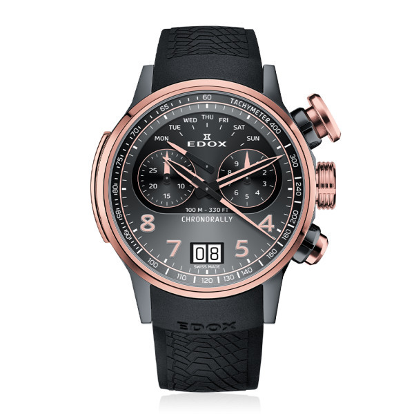 Edox Chronorally Chronograph Quartz 38003 Tingr GNR