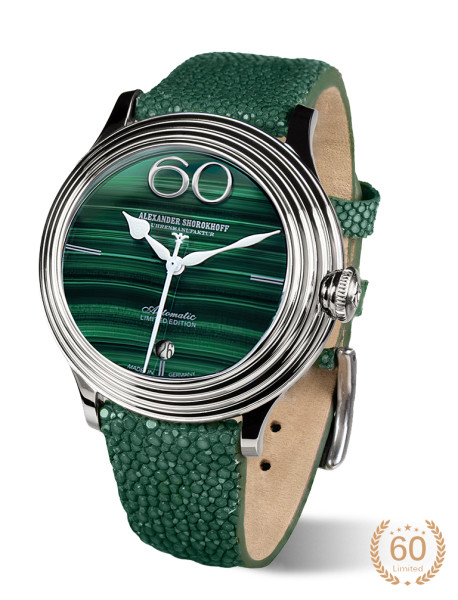 часовник alexander shorokhoff frozy green лимитиран модел 60 броя classicwatches.bg