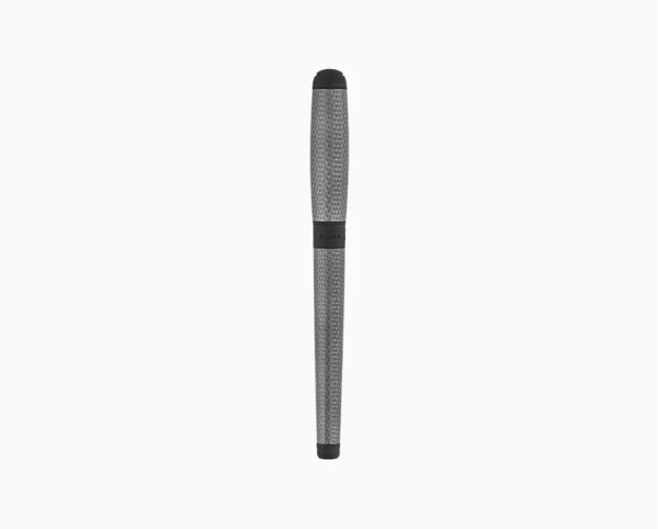 РОЛЕР S.T.DUPONT LINE D LARGE GRAPHITE AND MATT BLACK LACQUERED FIREHEAD GUILLOCHE 412002L