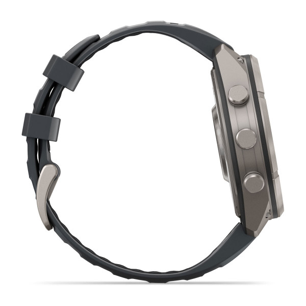 Garmin Fenix 9 Pro inReach Titanium с Graphite/Black силиконова каишка 010-04336-21