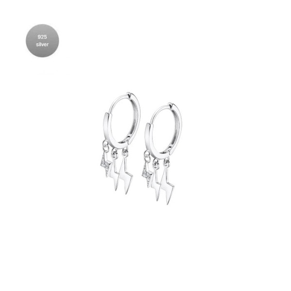 LOTUS SILVER IT GIRL SILVER EARRINGS LP3273-4/1