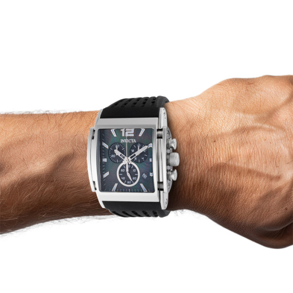 Invicta Speedway SILVER Edition Swiss ETA 45886