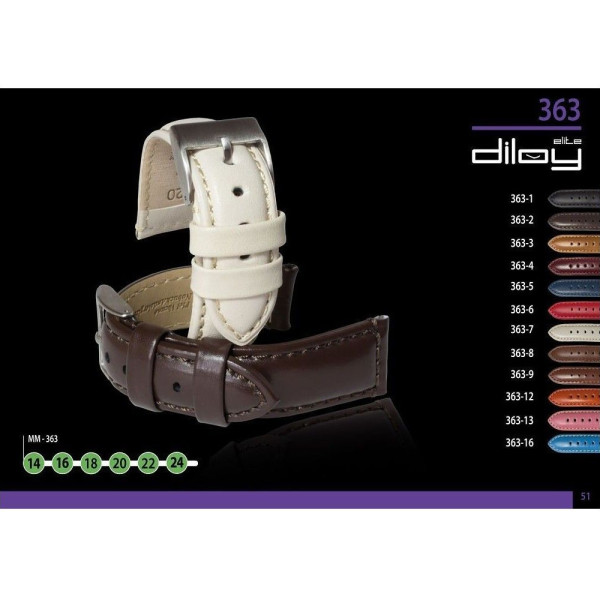 Кожена каишка Diloy CP000363