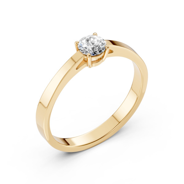 CARA RING WITH DIAMOND 0.40 CT GIA CERTIFICATE K101-10012Y