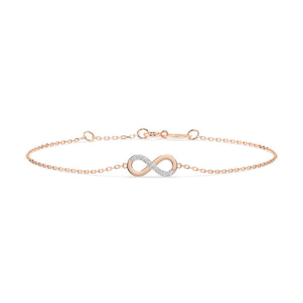Cara гривна с диаманти 0.05 ct – ЗЛАТНО БИЖУ 14К K105-10009R/14K