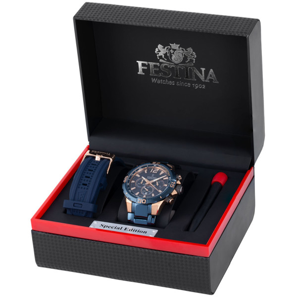 FESTINA CHRONO BIKE 45MM MEN`S WATCH F20524/1