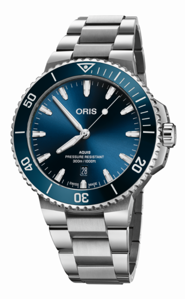 ORIS AQUIS DIVING DATE 43.5MM 733 7789 4135-07 8 23 04PEB