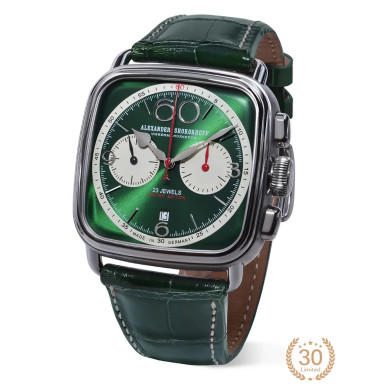 ALEXANDER SHOROKHOFF SQUARE&ROUND 44.5MM LIMITED EDITION 30PIECES AS.SR01-5