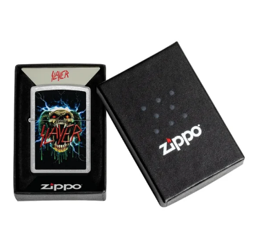 LIGHTER ZIPPO - SLAYER, SNAKE DESIGN