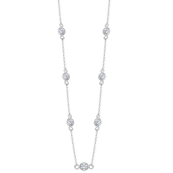 LOTUS SILVER CHARMING LADY SILVER NECKLACE LP3451-1/1