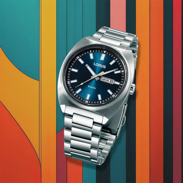 часовник lorus rh313bx9 мъжки кварцов часовник с ден и дата classicwatches.bg