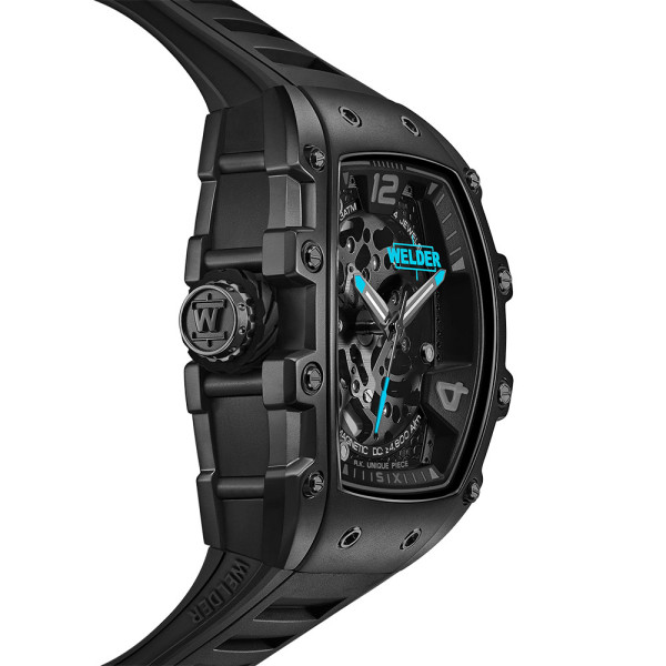 часовник welder скелетон циферблат cotes de geneve черен дизайн classicwatches.bg