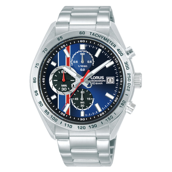 Lorus RM393JX9 мъжки спортен хронограф със син циферблат – ClassicWatches.bg