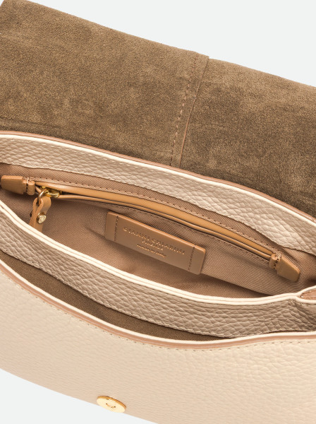 Дамска чанта Gianni Chiarini Helena Round BS 12718 RNG-14604 Alabaster