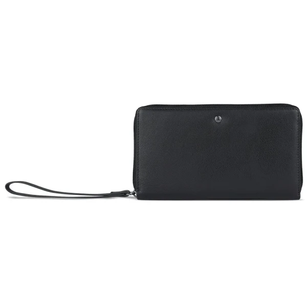 Дамски портфейл Bugatti - Black Magic, с цип, черен