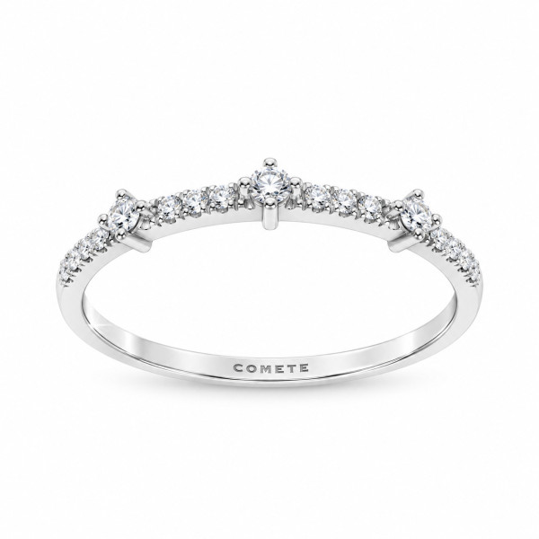 Comete gold ring with diamonds ANB2475