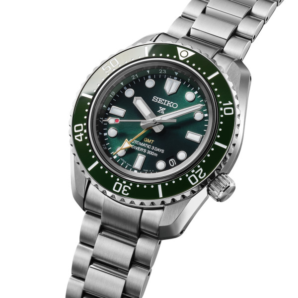 Мъжки часовник Seiko Prospex Marine Green GMT HBC001J1