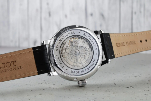 Часовник POLJOT INTERNATIONAL Jaros Open Heart 42mm 38NH.4280813 – автоматичен механизъм Seiko NH38 – classicwatches.bg