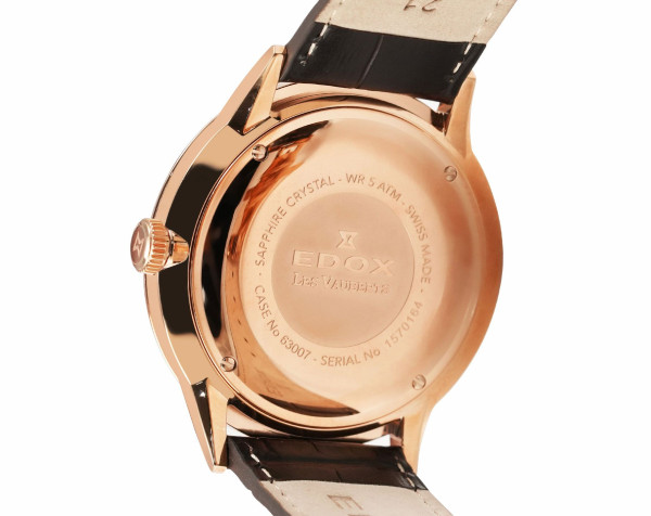 ЧАСОВНИК EDOX LES VAUBERTS 63007 37R BUIR