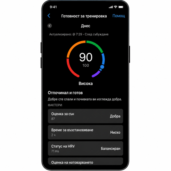 CIRQA™ SMART BRACELET - CAPTAIN BLUE, S-M 010-04675-13