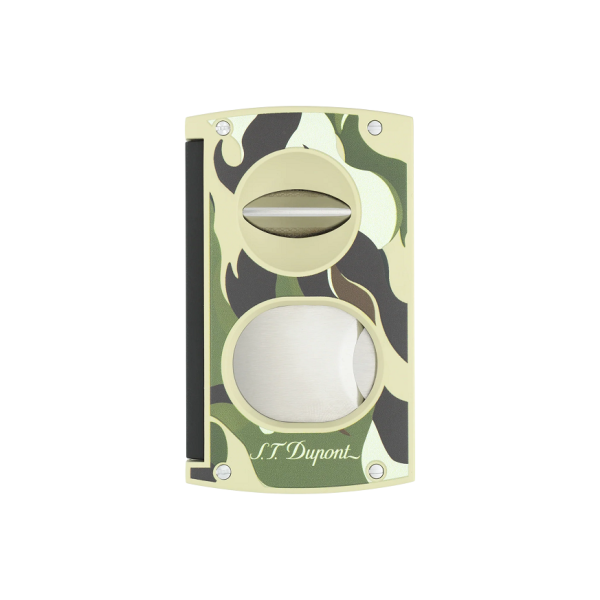 Резачка за пури S.T.Dupont Cigar cutter Double blade Camo Khaki 3450G