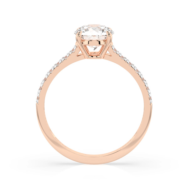 Cara пръстен с диаманти 0.70+0.21 ct GIA сертификат – ЗЛАТНО БИЖУ 14К K101-10094R(5.7)/14K