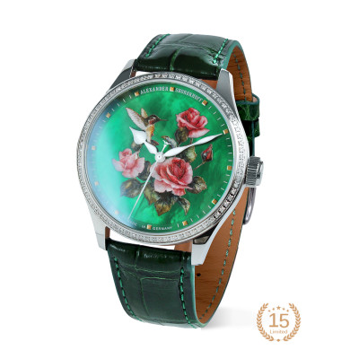 Часовник ALEXANDER SHOROKHOFF Colibri 2 39мм LIMITED EDITION 15PCS  AS.LA01-CBR5-D