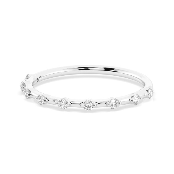 Cara пръстен с диаманти 0.18 ct – ЗЛАТНО БИЖУ 14К K101-10145W/14K