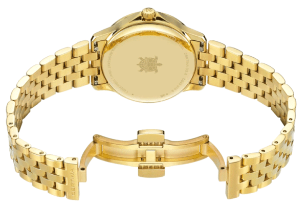 certina ds8 lady 31mm pvd корпус стоманена верижка classicwatches.bg