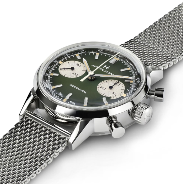 ЧАСОВНИК HAMILTON AMERICAN CLASSIC INTRA-MATIC CHRONOGRAPH H 40MM H38429861