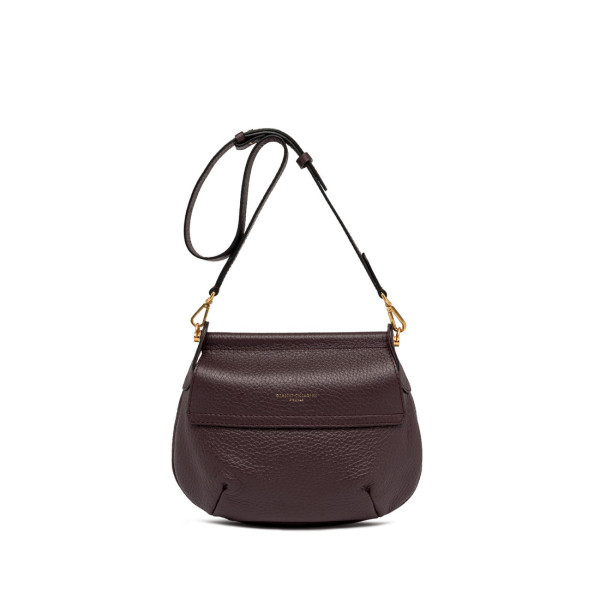 ДАМСКА ЧАНТА ЕСТЕСТВЕНА КОЖА- РЪЧНА ИЗРАБОТКА GIANNI CHARINI 10710 PLUM