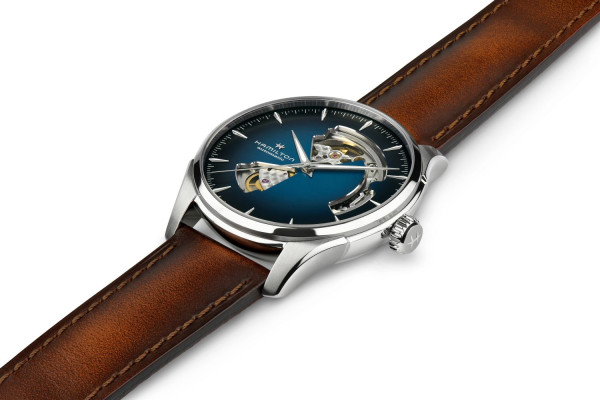 HAMILTON JAZZMASTER OPEN HEART 40MM MEN'S WATCH H32675540
