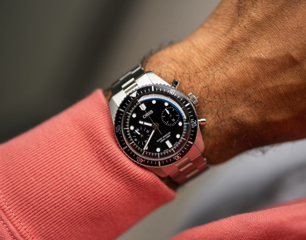 ЧАСОВНИК ORIS DIVERS SIXTY-FIVE CHRONOGRAPH 40 ММ 771 7791 4051 - 07 8 20 18