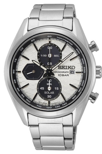 SEIKO SOLAR CHRONO 41MM MEN'S WATCH  SSC769P1