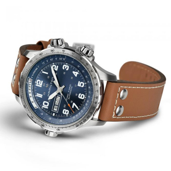 HAMILTON KHAKI X-WIND DAY DATE AUTOMATIC 45MM MEN'S WATCH H77765541